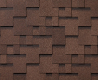 Купить Гибкая черепица Roofshield КЛАССИК Модерн Коричневый топаз по отличной цене!