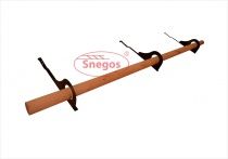 Снегозадержатели бревенчатые Snegos