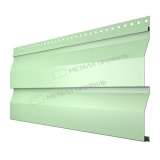 Металлический сайдинг Корабельная доска 14х226мм 0,45мм RAL6019