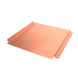 Купить Клик фальц Металл Профиль VIKING MPE 0.5мм RAL8004 Терракота по отличной цене!