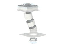 Световой туннель Velux TCR (с жесткой трубой для плоской кровли)