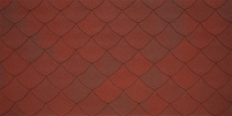 Купить Гибкая черепица Тегола / Tegola PREMIUM, ВЕРСАЛЬ / VERSAILLE Maiolica rossa 407 по отличной цене!