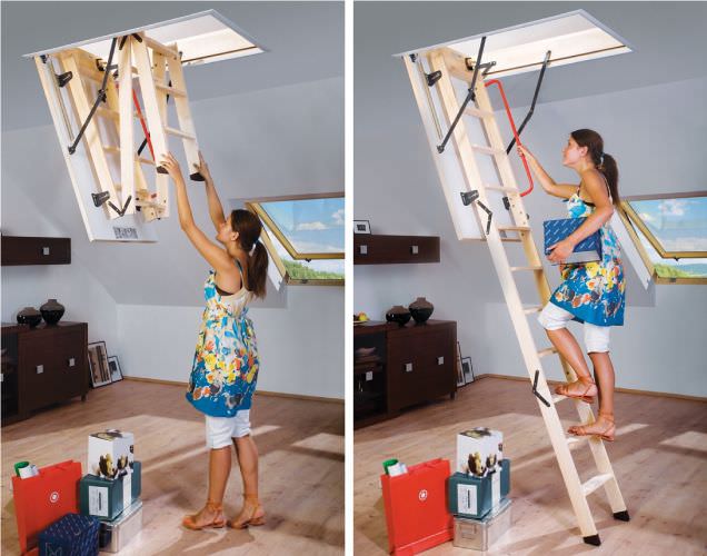 Чердачная лестница Fakro LWS Plus