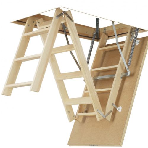 Сложенная лестница Fakro LWS Plus