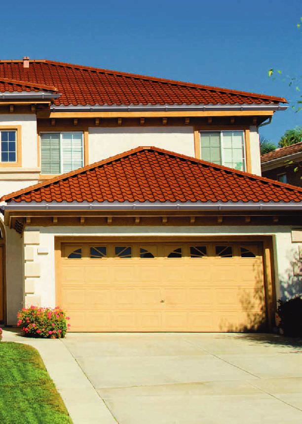 Дом с металлочерепицей Ruukki Adamante