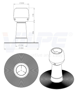 Купить Vilpe ALIPAI -110 дефлектор - изображение 2