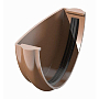 Заглушка желоба коричневый