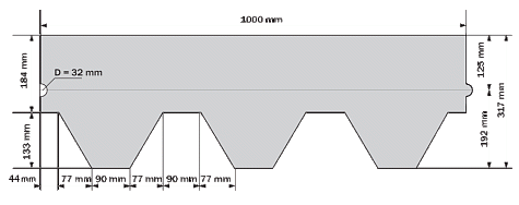 Купить Гибкая черепица Ruflex / Руфлекс Mint Коричневый - изображение 2