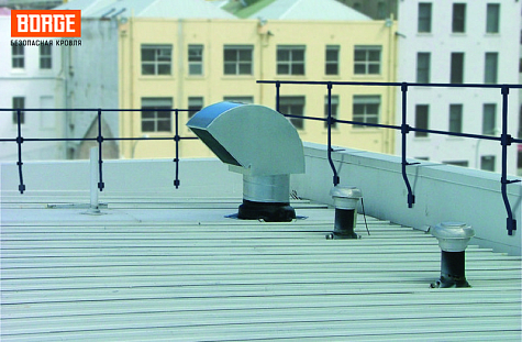 Купить Ограждение парапетное BORGE 3м, h-300мм RAL7024 Графит - изображение 2