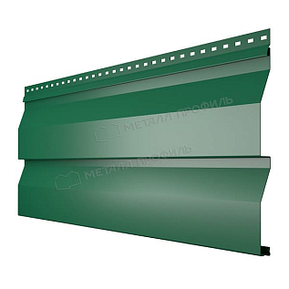 Купить Металлический сайдинг Корабельная доска 14х226мм 0,45мм RAL6005 - изображение 1