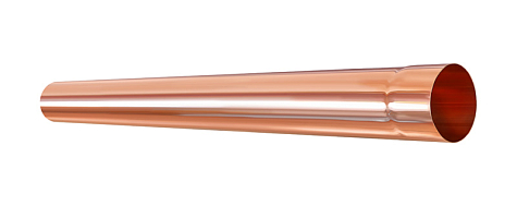 Купить Труба водосточная 1м AquaSystem медь - изображение 1