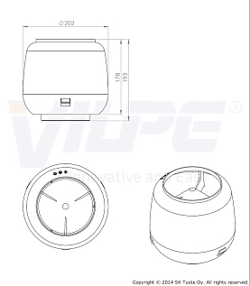 Купить Колпак Vilpe VILPE® -110 - изображение 3