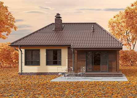 Купить Модульная металлическая черепица АкваСистем / Aqua System, Гётеборг, Rooftop Бархат (матовый) 0,5мм, RAL8017 тёмно-коричневый - изображение 4