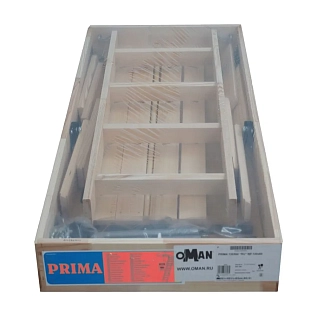 Купить Чердачная лестница деревянная с люком 26мм OMAN PRIMA STANDARD 60х120х280см - изображение 3