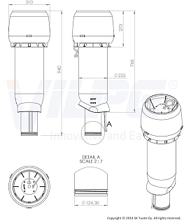 Купить Vilpe ECo190Р/125/700 вентилятор - изображение 2
