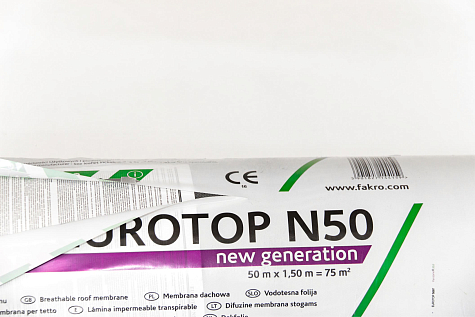 Купить Диффузионная мембрана Fakro EUROTOP N50 - изображение 3