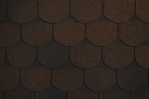 Купить Гибкая черепица Ruflex / Руфлекс Ornami Темный шоколад - изображение 1