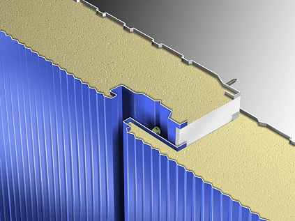 Купить Стеновая трехслойная сэндвич-панель Airpanel-S со скрытым креплением SECRET FIX  - изображение 3