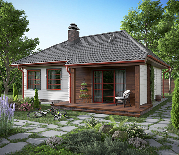 Купить Модульная металлическая черепица АкваСистем / Aqua System, Гётеборг, Rooftop Бархат (матовый) 0,5мм, RAL8017 тёмно-коричневый - изображение 5