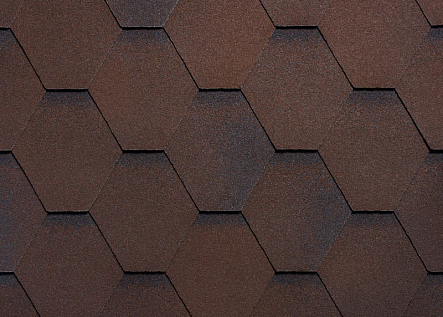 Купить Гибкая черепица Ruflex / Руфлекс Mint Коричневый - изображение 1