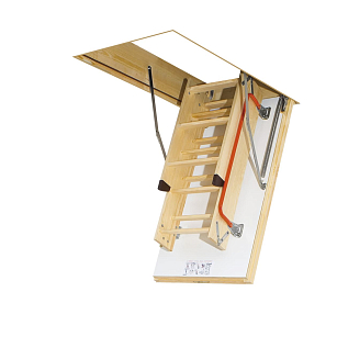 Купить Термоизоляционная чердачная лестница FAKRO LTK Thermo 60х120х280см - изображение 2