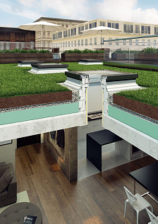 Купить Окна для плоских крыш без купола Fakro DXF-D U6 - изображение 2