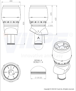 Купить Vilpe E220Р/160/500 XL вентилятор - изображение 3