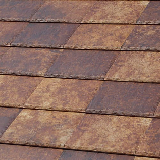 Купить Керамическая черепица Tejas Borja FLAT-5XL PLAIN COLOUR Leon Matte - изображение 8