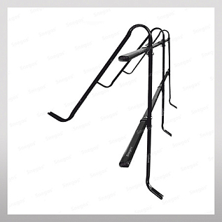 Купить Ограждение кровельное ЭКОНОМ 600мм, 3м RAL7024 Графит / для металлочерепицы, профнастила и гибкой черепицы - изображение 2