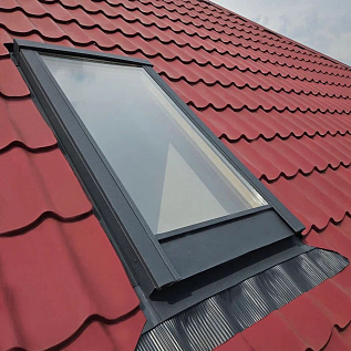 Купить Мансардное окно ВИЛАЙТ глухое, без открывания с окладом, размер 78х140см  - изображение 4