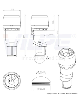 Купить Vilpe  ECo220Р/160/500 вентилятор - изображение 3