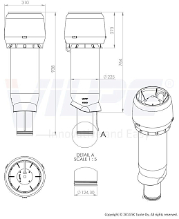 Купить Vilpe E190Р/125/700 вентилятор - изображение 3