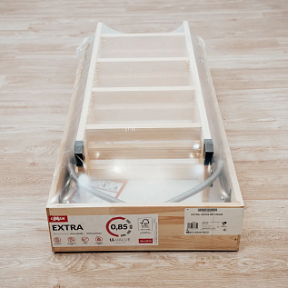 Купить Чердачная лестница деревянная с люком 46мм OMAN EXTRA 60х120х280см - изображение 4