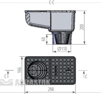 Купить Ливнеприемник Аквасток - изображение 3