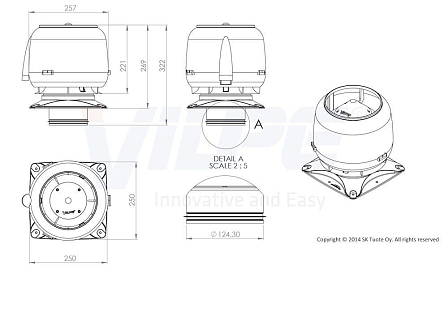 Купить Vilpe 125S вентиляционный выход - изображение 3
