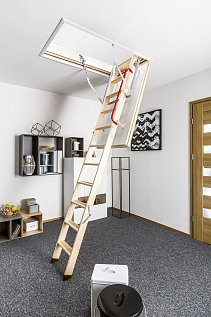 Купить Термоизоляционная чердачная лестница FAKRO LTK Thermo 60х120х280см - изображение 11