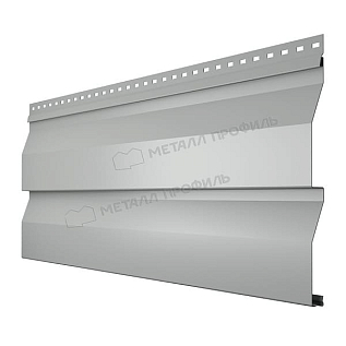 Купить Металлический сайдинг Корабельная доска 14х226мм 0,45мм RAL9006 - изображение 1