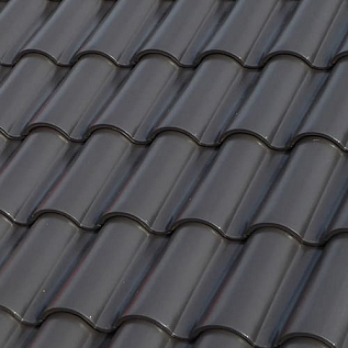 Купить Керамическая черепица Tejas Borja TB-10 Tech PLAIN COLOUR Graphite - изображение 1