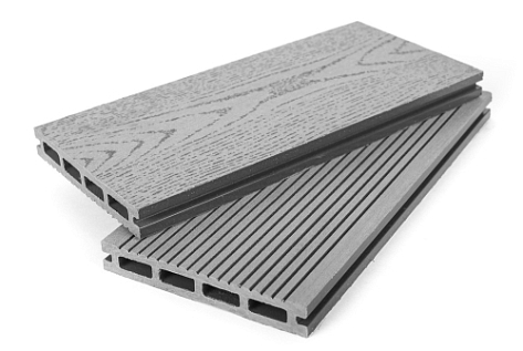 Купить Террасная доска ДПК GrandLine двухсторонняя 3000х140х22мм Серый - изображение 1