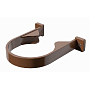 Хомут трубы коричневый