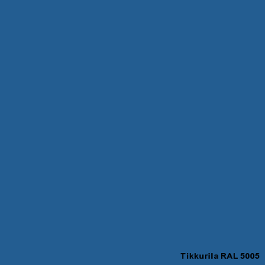 Синий насыщенный (RAL5005)